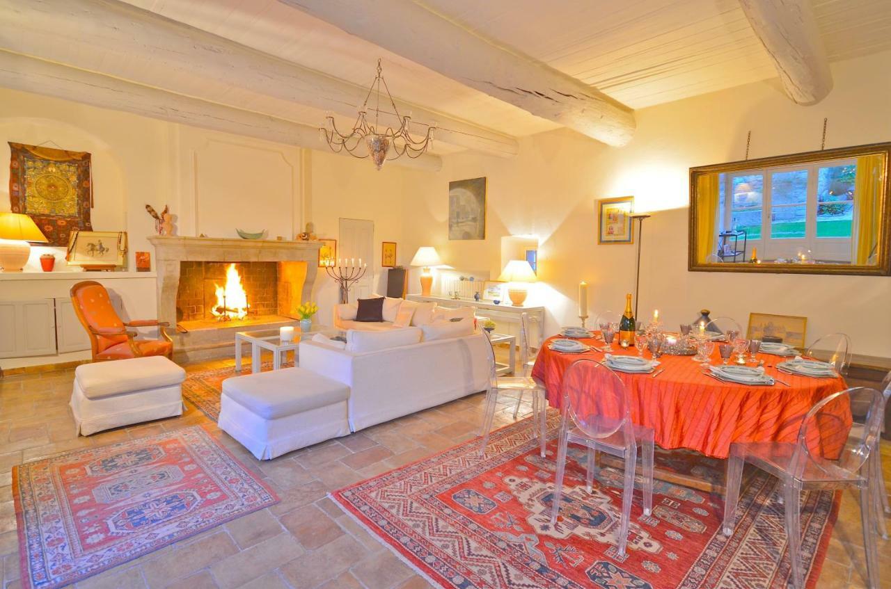 Ferme St Roch Villa Robion en Luberon Dış mekan fotoğraf